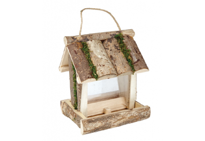 Gardman Rustic Wooden Seed Feeder